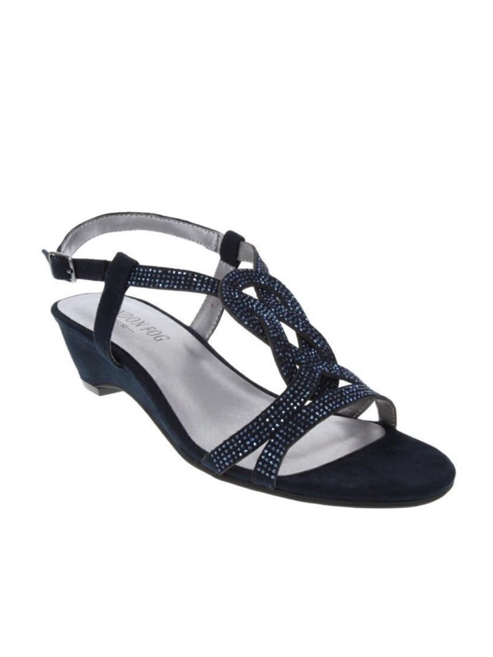 LONDON FOG Womens Demi-Wedge Dress Sandals Size 7 ( Display item ) # Box 436